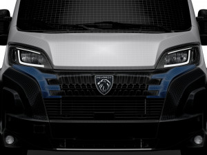 Peugeot Boxer Van L4H3 2024 3D Model