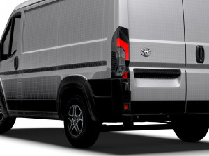 Toyota ProAce Max Van L1H1 2024 3Dモデル