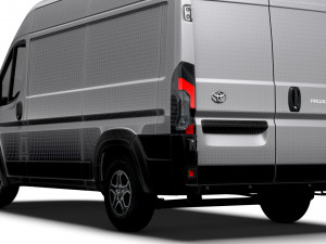 Toyota ProAce Max Van L2H2 2024 3D Model