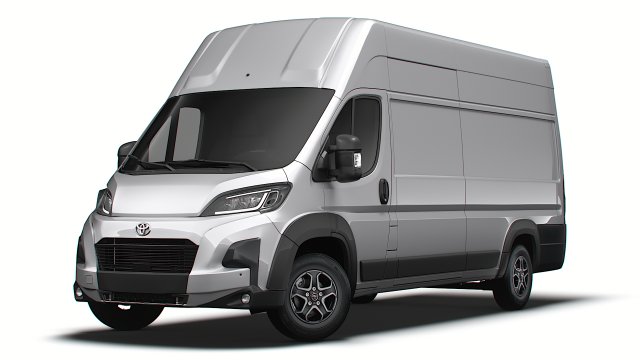 Toyota ProAce Max Van L4H3 2024 3D Модель .c4d .max .obj .3ds .fbx .stl .blend 