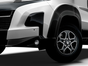 Vauxhall Movano Van L1H1 2024 3D Model