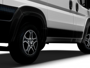 Vauxhall Movano Van L1H1 2024 3D Model