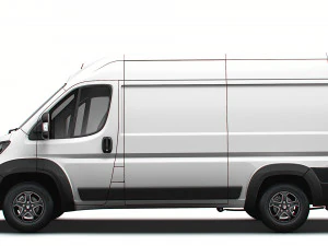Vauxhall Movano Van L2H2 2024 3D Model
