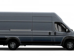 Vauxhall Movano Van L4H3 2024 3D Model