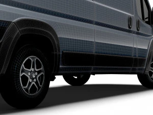 Vauxhall Movano Van L4H3 2024 3D Model