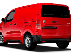 Citroen Jumpy Van L1 2024 3D Model