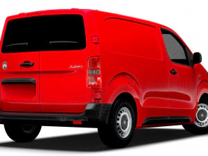 Citroen Jumpy Van L1 2024 3D Model