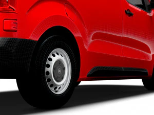 Citroen Jumpy Van L1 2024 3D Model