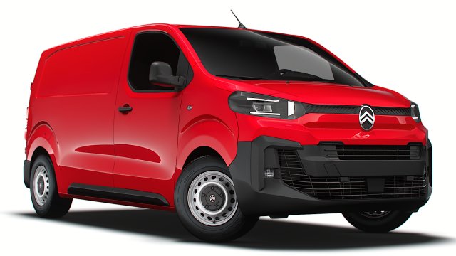 Citroen Jumpy Van L2 2024 3D मॉडल .c4d .max .obj .3ds .fbx .stl .blend 