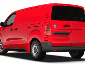 Citroen Jumpy Van L2 2024 3D Model