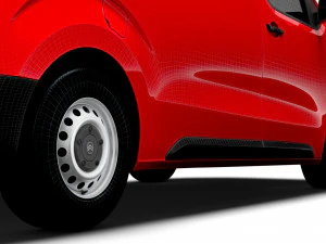 Citroen Jumpy Van L2 2024 3D Model