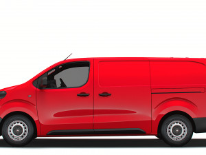 Citroen Jumpy Van L3 2024 3D-Modell