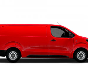 Citroen Jumpy Van L3 2024 3D Model