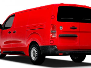 Citroen Jumpy Van L3 2024 3D Model