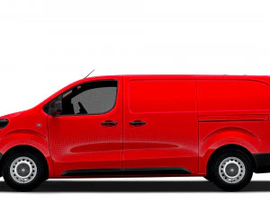 Citroen Jumpy Van L3 2024 3D Model