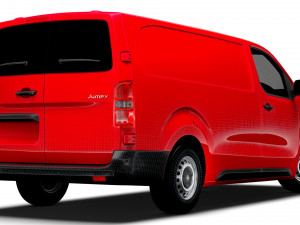 Citroen Jumpy Van L3 2024 3D-Modell