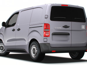 Fiat Scudo Van L1 2024 3D Model