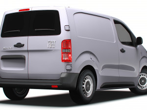 Fiat Scudo Van L1 2024 3D Model
