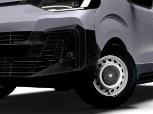 Fiat Scudo Van L1 2024 Modelo 3D