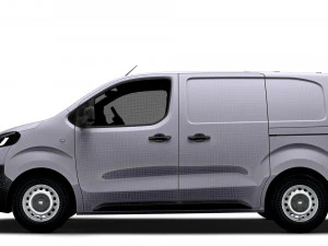 Fiat Scudo Van L1 2024 Modelo 3D