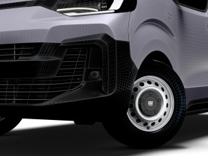 Fiat Scudo Van L3 2024 Modelo 3D