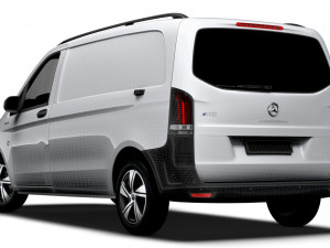Mercedes Benz eVito Panel Van L1 2024 3D 模型