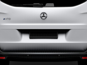 Mercedes Benz eVito Panel Van L1 2024 3D 模型