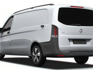 Mercedes Benz eVito Panel Van L3 2024 3D Модель