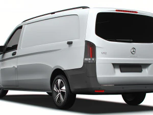 Mercedes Benz eVito Panel Van L3 2024 3D Model