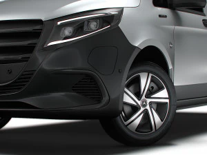 Mercedes Benz eVito Panel Van L3 2024 3D Model