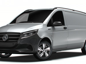 Mercedes Benz eVito Panel Van L3 2024 3D Модель