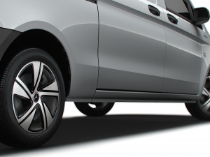 Mercedes Benz eVito Panel Van L3 2024 3D Модель