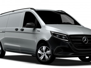 Mercedes Benz eVito Panel Van L3 2024 3D Модель