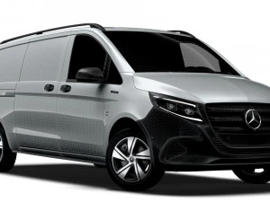 Mercedes Benz eVito Panel Van L3 2024 3D Model
