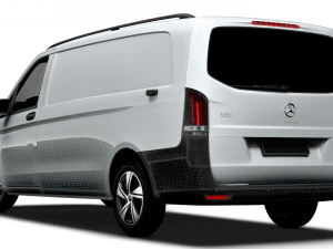 Mercedes Benz eVito Panel Van L3 2024 3D Model