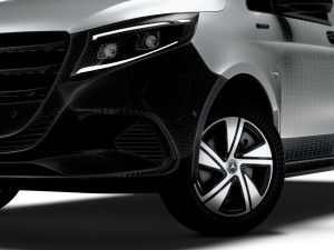 Mercedes Benz eVito Panel Van L3 2024 3D Модель