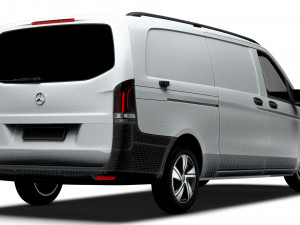 Mercedes Benz eVito Panel Van L3 2024 3D Модель