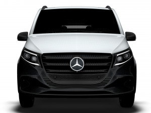 Mercedes Benz eVito Panel Van L3 2024 3D Модель