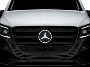 Mercedes Benz eVito Panel Van L3 2024 3D Модель