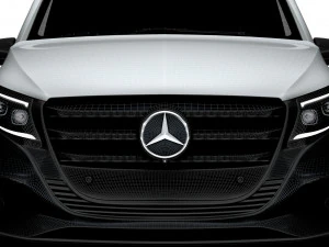 Mercedes Benz eVito Panel Van L3 2024 3D Model