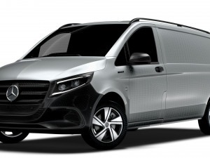 Mercedes Benz eVito Panel Van L3 2024 3D Модель