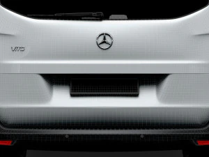 Mercedes Benz eVito Panel Van L3 2024 3D Model