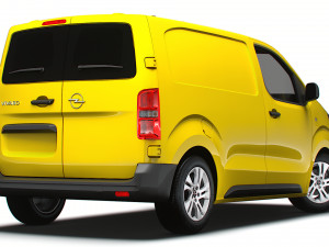 Opel Vivaro Van L1 2024 Model 3D