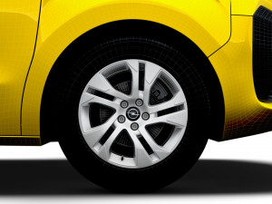 Opel Vivaro Van L1 2024 Model 3D