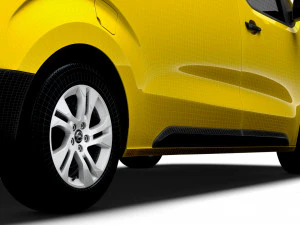 Opel Vivaro Van L2 2024 3D Model