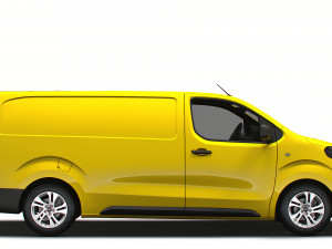 Opel Vivaro Van L3 2024 Model 3D