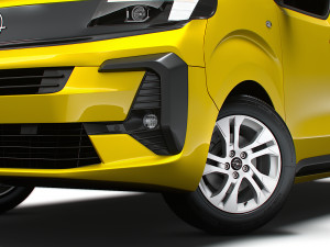 Opel Vivaro Van L3 2024 Model 3D