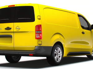 Opel Vivaro Van L3 2024 Model 3D