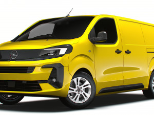 Opel Vivaro Van L3 2024 Model 3D