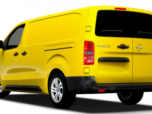 Opel Vivaro Van L3 2024 Model 3D